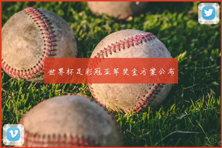 世界杯足彩冠亚军奖金方案公布